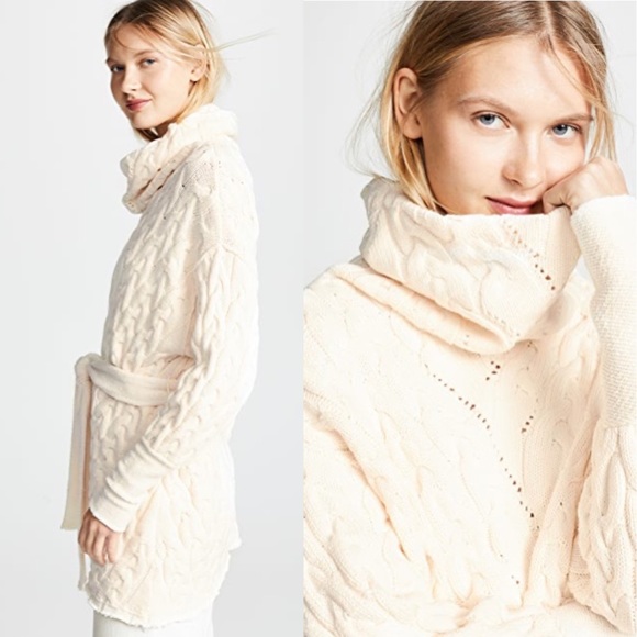 free people for the love of cables sweater dress